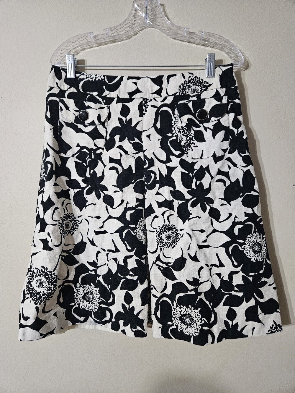 Merona Floral Cotton Skirt Size 10